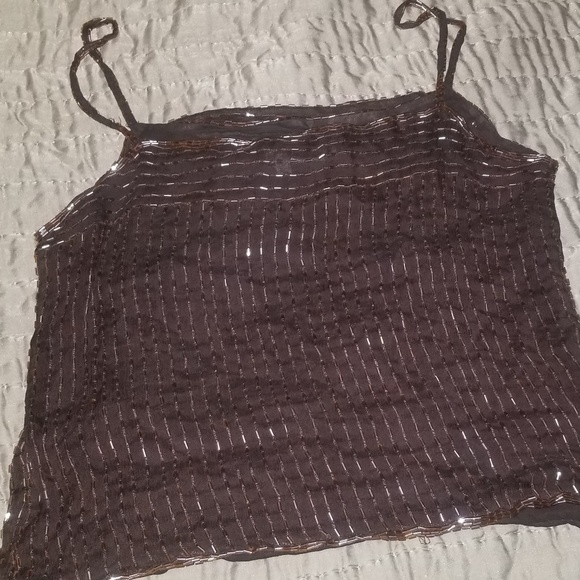 Parallel Sequin Top - Picture 2 of 2